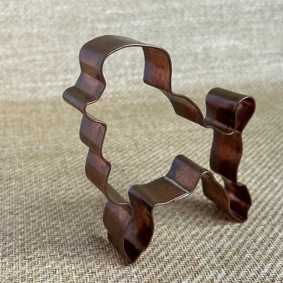 Martha by Mail Copper Cookie Cutter Poodle Dog Vintage Collectible Baking - Picture 2 of 7